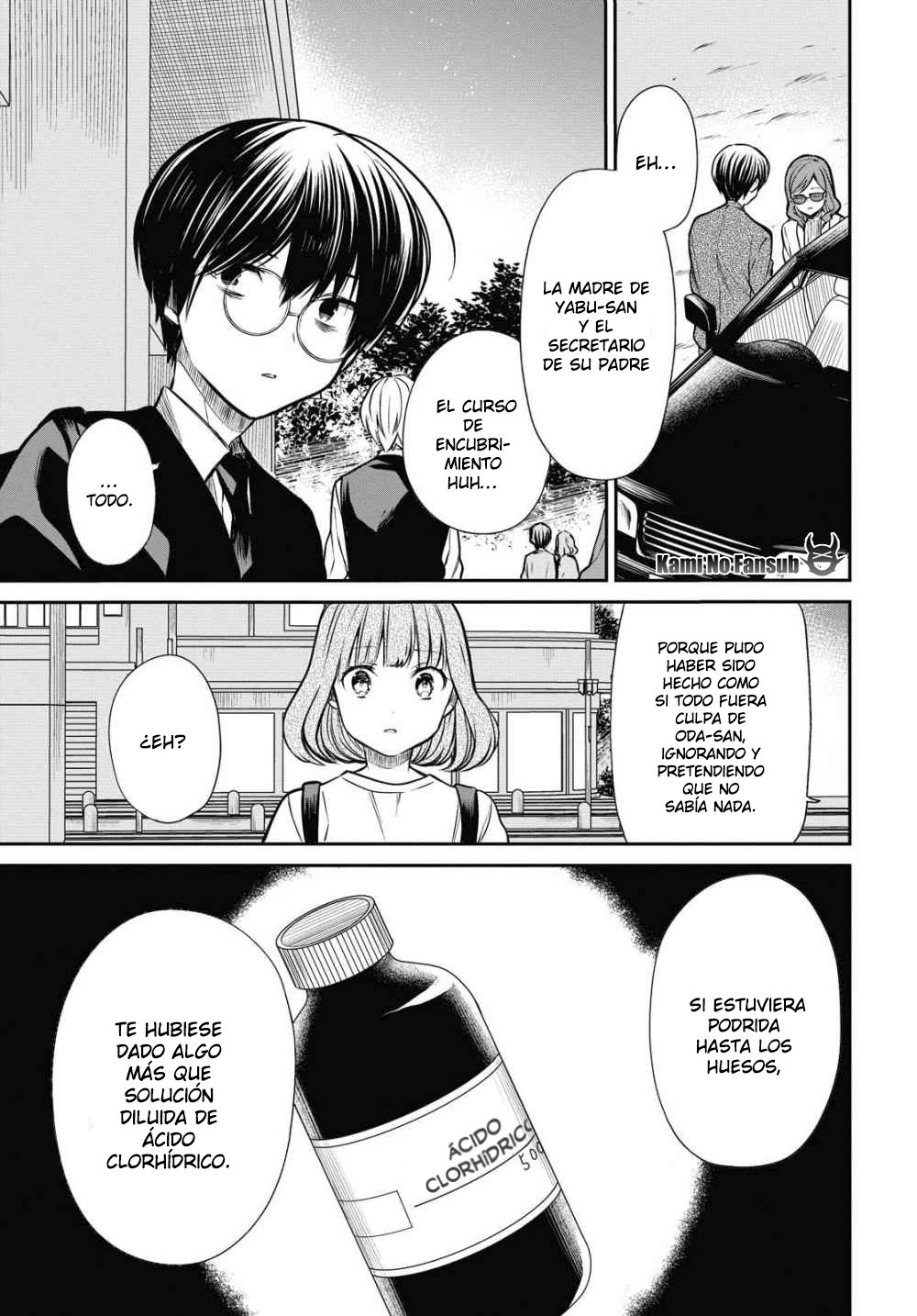 1-nen A-gumi no Monster Capitulo 27 página 9