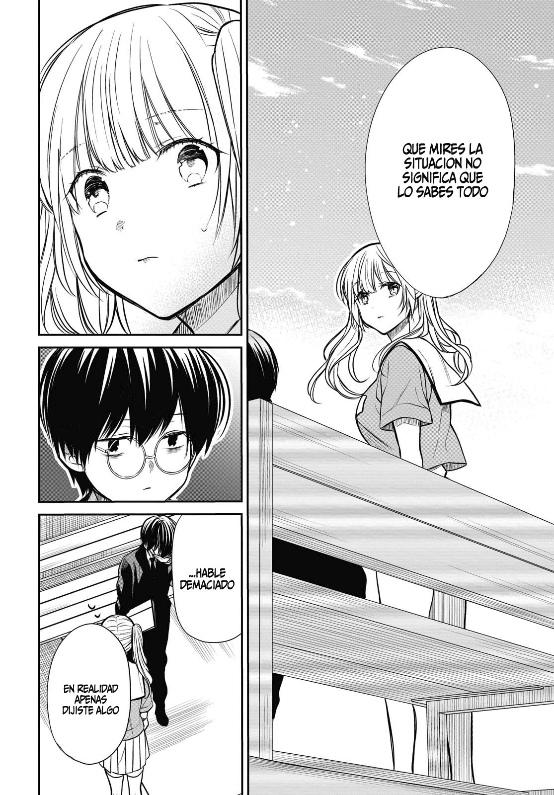 1-nen A-gumi no Monster Capitulo 28 página 15