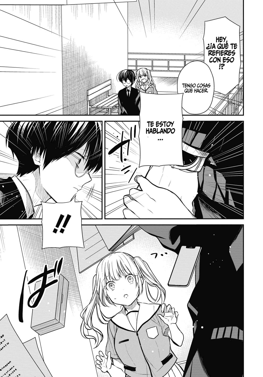 1-nen A-gumi no Monster Capitulo 28 página 16