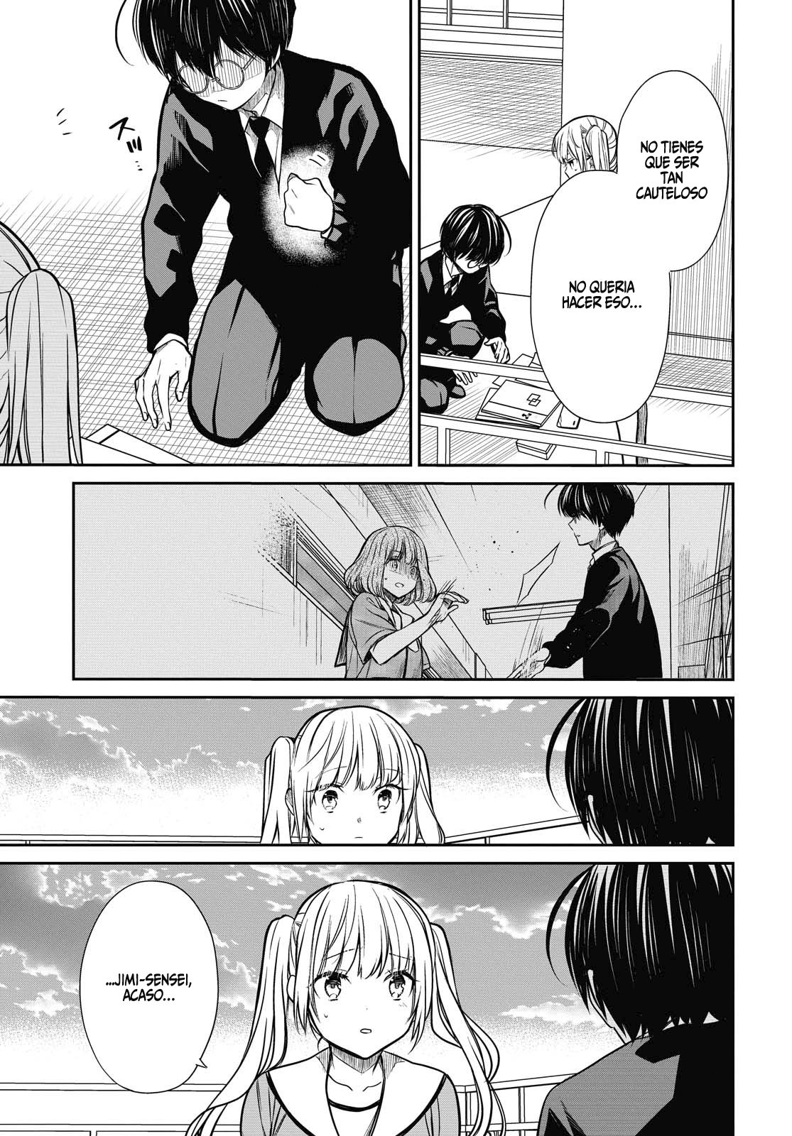 1-nen A-gumi no Monster Capitulo 28 página 18