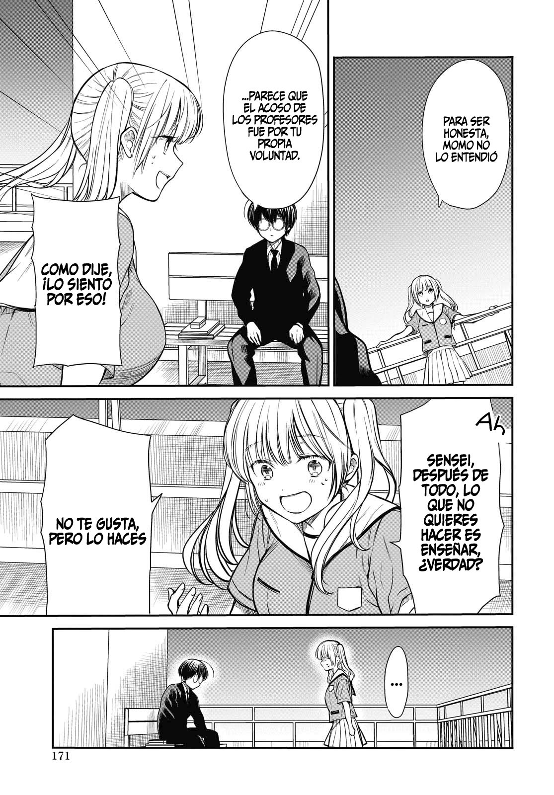 1-nen A-gumi no Monster Capitulo 29 página 27