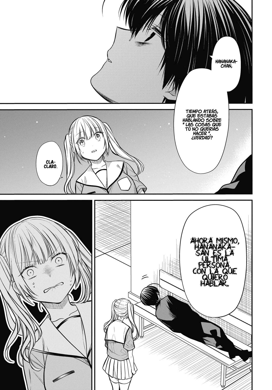 1-nen A-gumi no Monster Capitulo 30 página 14