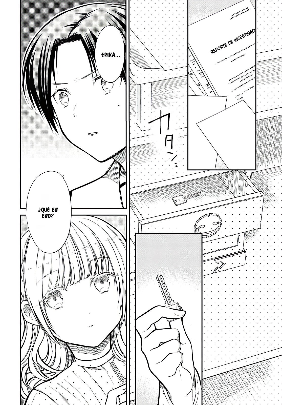 1-nen A-gumi no Monster Capitulo 31: ¿Por qué Sensei? página 12