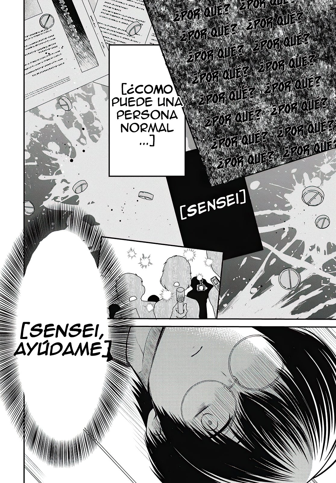 1-nen A-gumi no Monster Capitulo 31: ¿Por qué Sensei? página 16