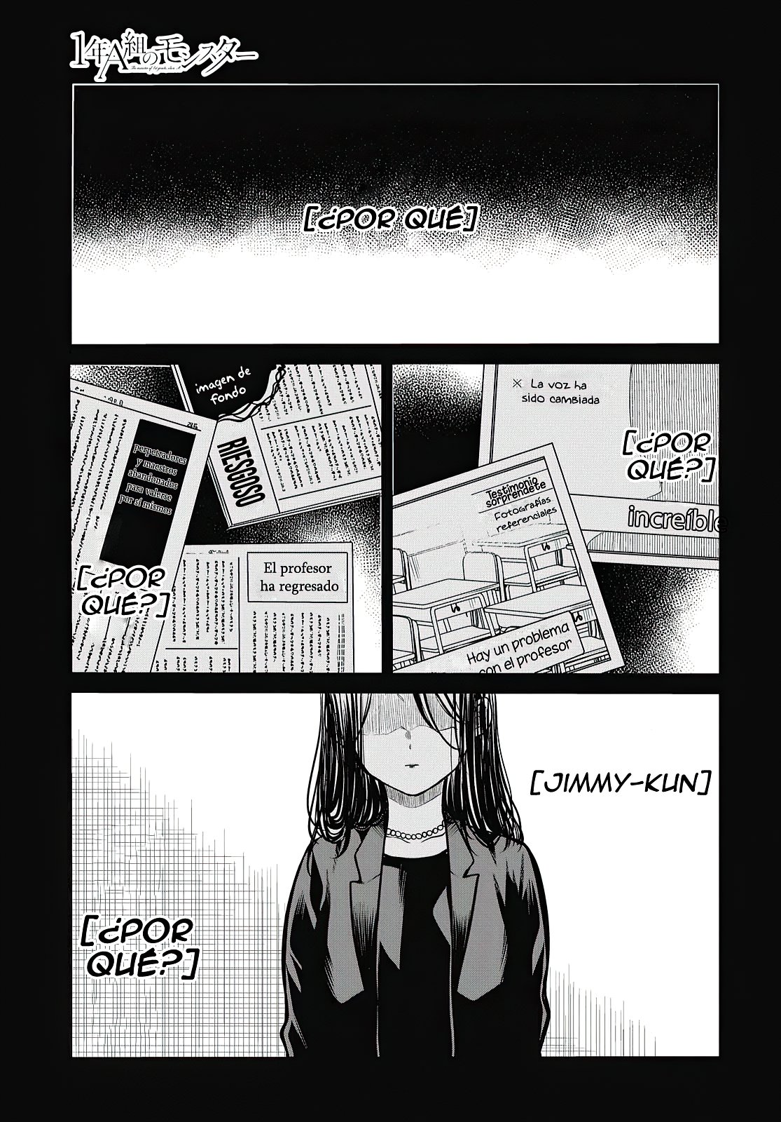 1-nen A-gumi no Monster Capitulo 31: ¿Por qué Sensei? página 3