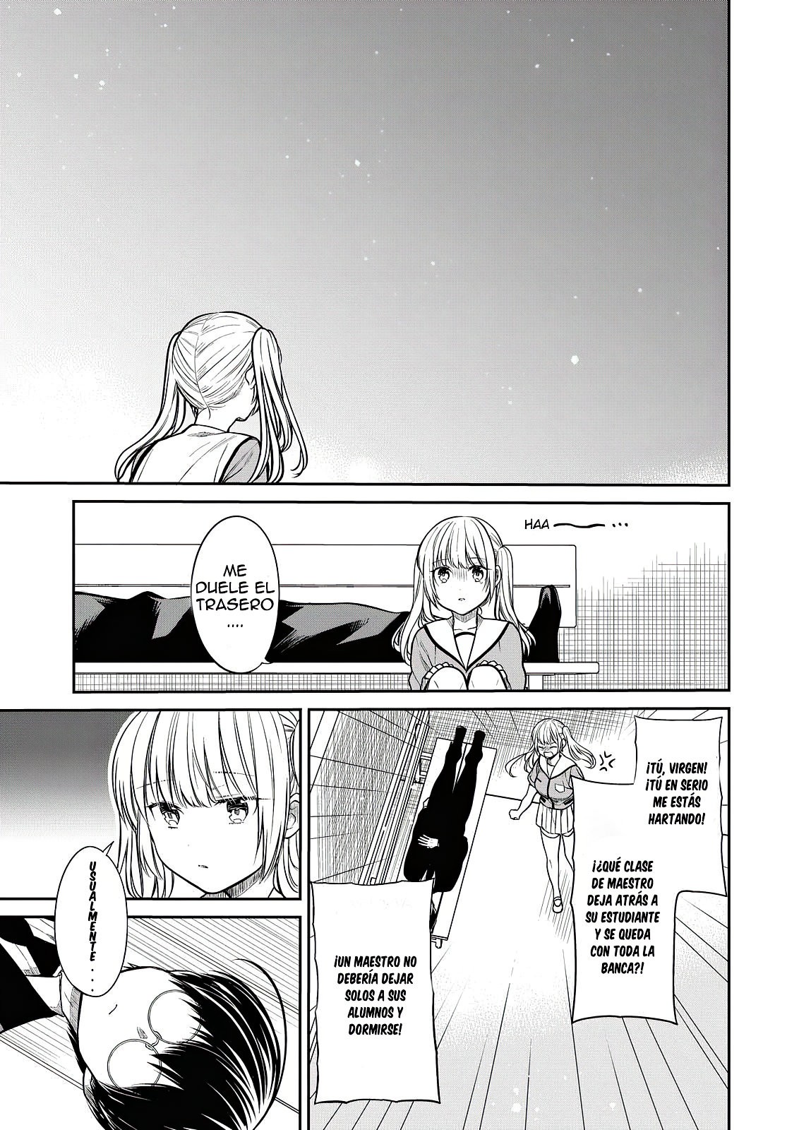 1-nen A-gumi no Monster Capitulo 31: ¿Por qué Sensei? página 5