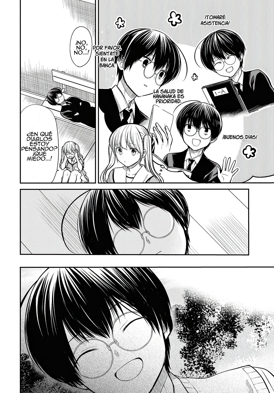 1-nen A-gumi no Monster Capitulo 31: ¿Por qué Sensei? página 6