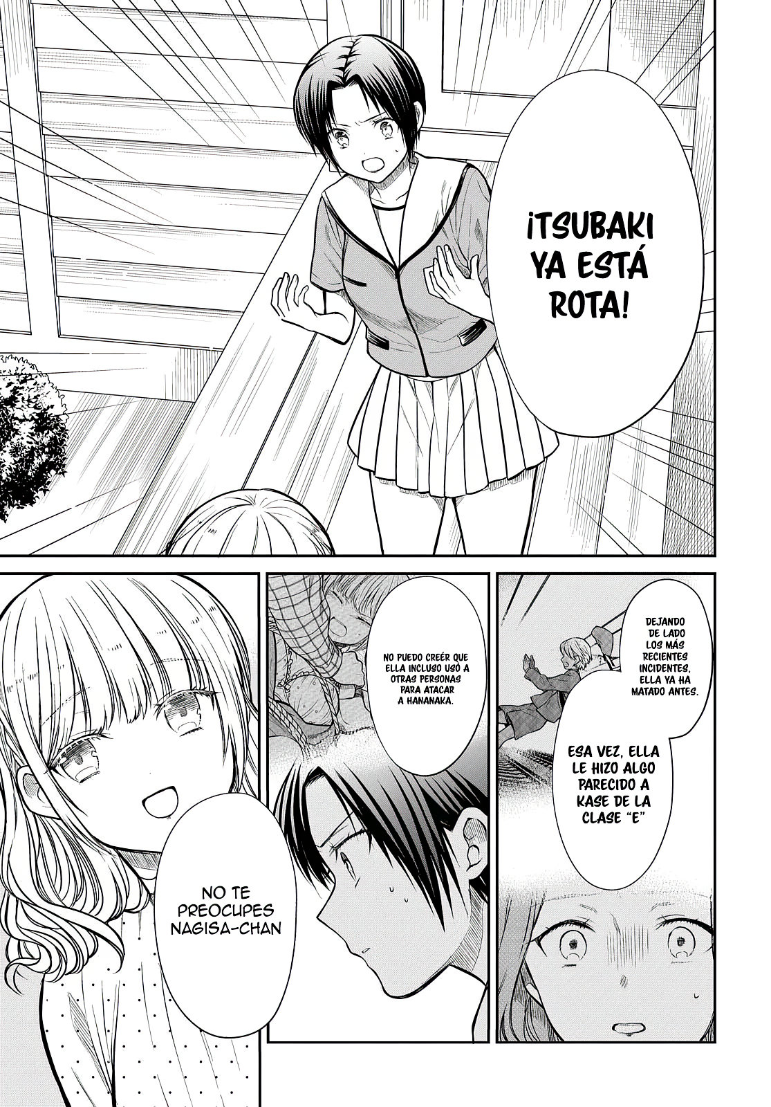1-nen A-gumi no Monster Capitulo 31: ¿Por qué Sensei? página 9