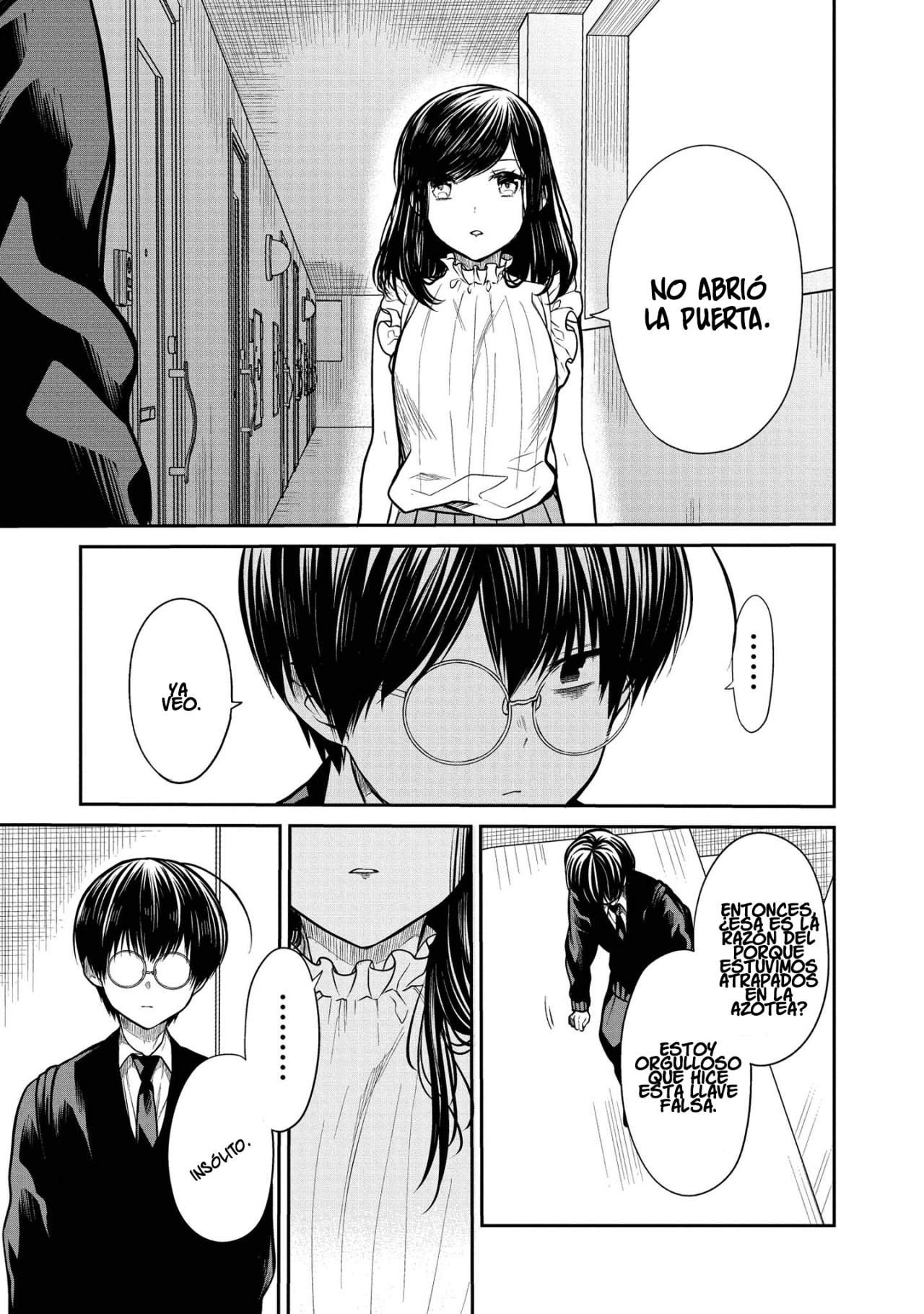 1-nen A-gumi no Monster Capitulo 32: Sensei, por favor no huya. página 17