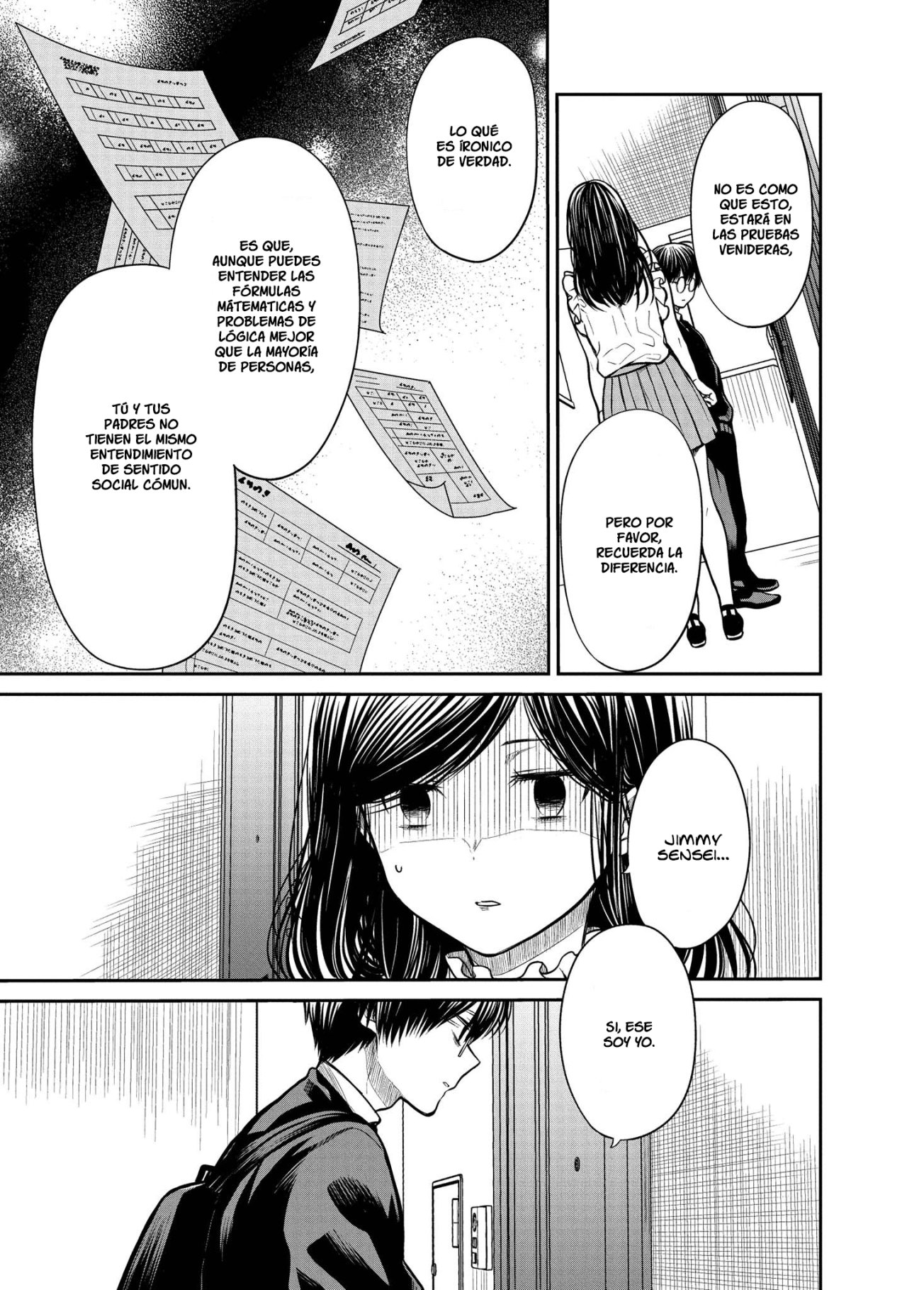 1-nen A-gumi no Monster Capitulo 32: Sensei, por favor no huya. página 25
