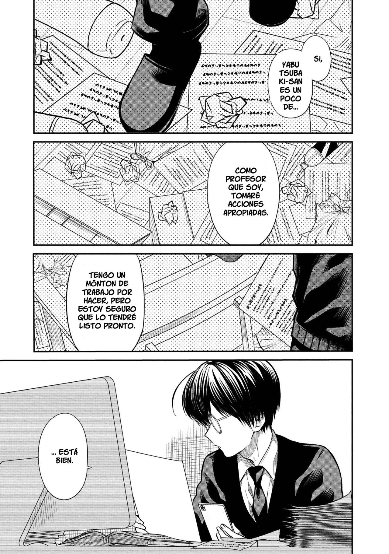 1-nen A-gumi no Monster Capitulo 32: Sensei, por favor no huya. página 29