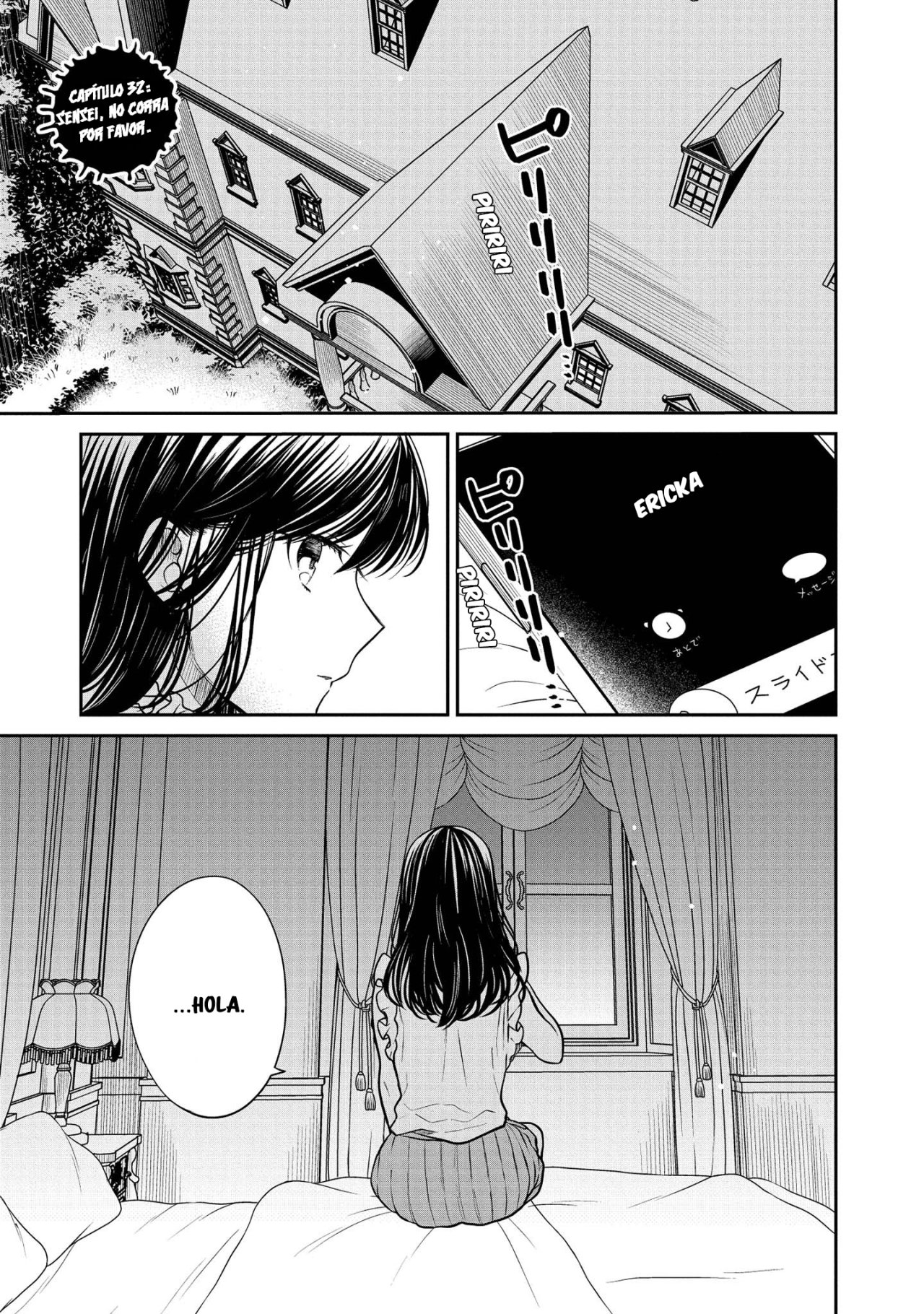 1-nen A-gumi no Monster Capitulo 32: Sensei, por favor no huya. página 3