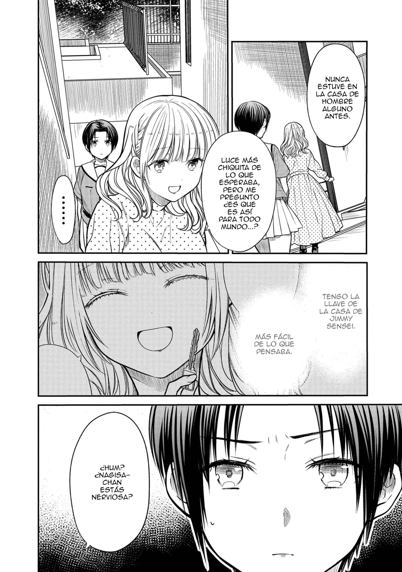 1-nen A-gumi no Monster Capitulo 32: Sensei, por favor no huya. página 6