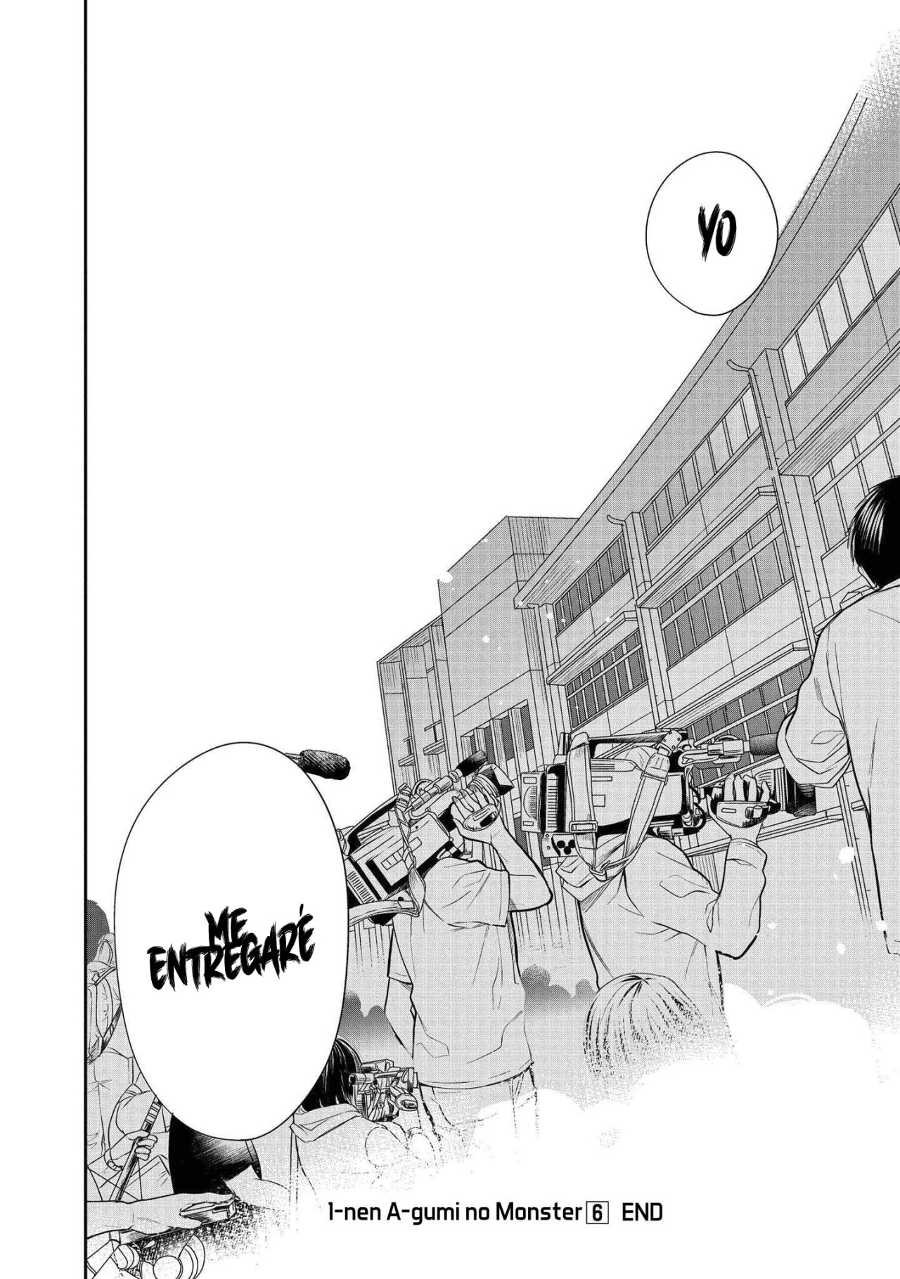 1-nen A-gumi no Monster Capitulo 33: Solamente, soy... página 37