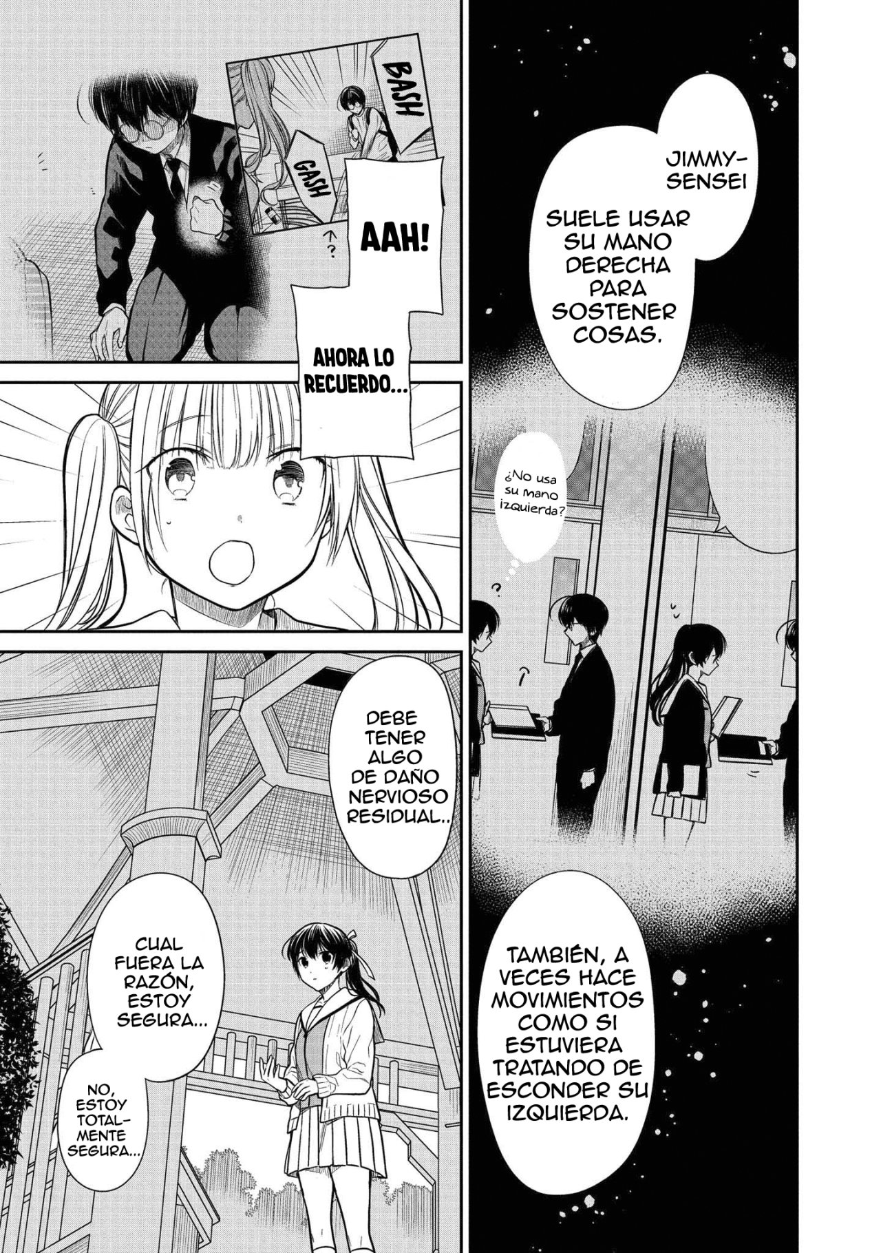 1-nen A-gumi no Monster Capitulo 33: Solamente, soy... página 9