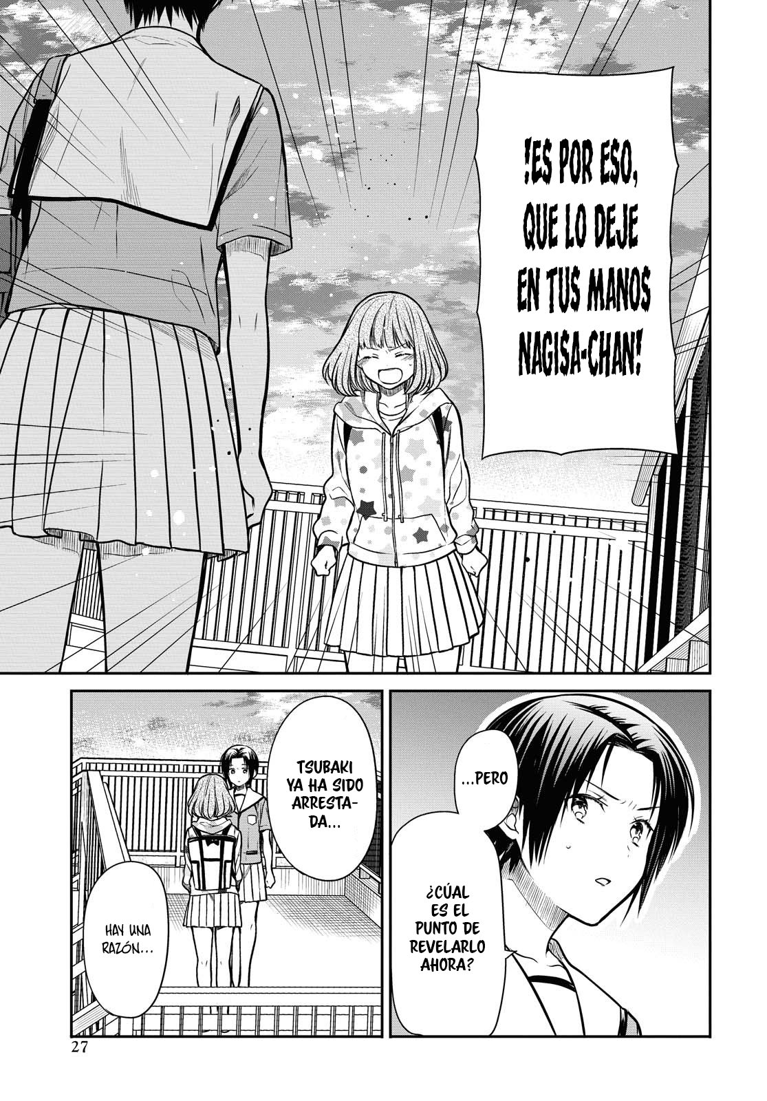 1-nen A-gumi no Monster Capitulo 34: Sensei, es un accidente... página 24