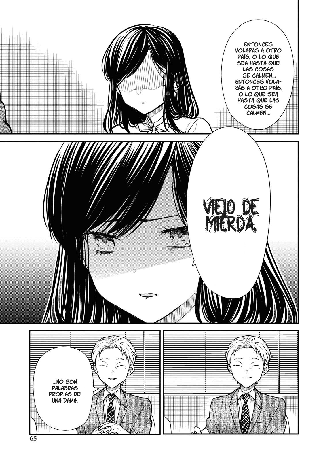 1-nen A-gumi no Monster Capitulo 36 página 12