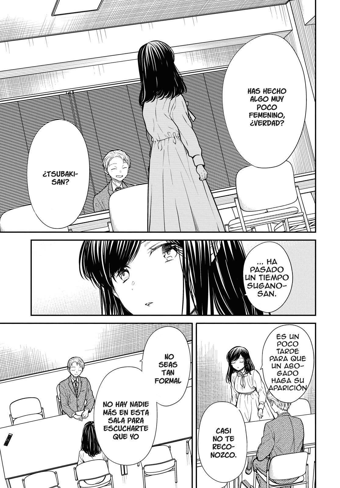 1-nen A-gumi no Monster Capitulo 36 página 8