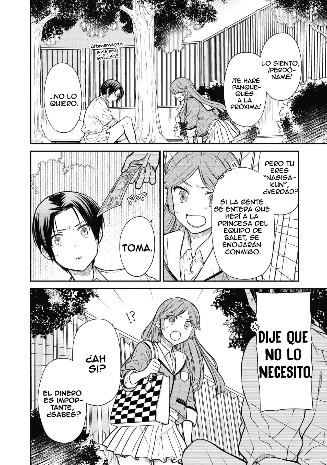 1-nen A-gumi no Monster Capitulo 37 página 13