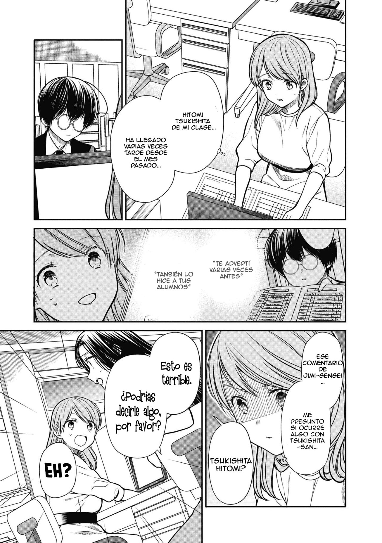 1-nen A-gumi no Monster Capitulo 37 página 16