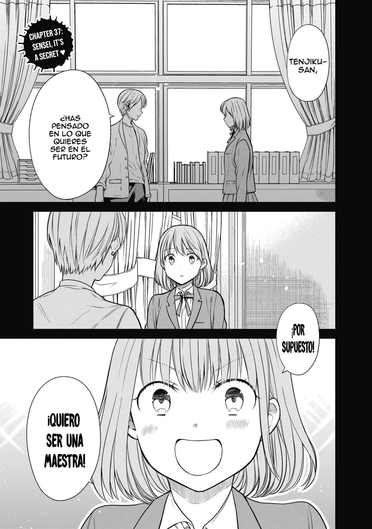 1-nen A-gumi no Monster Capitulo 37 página 4
