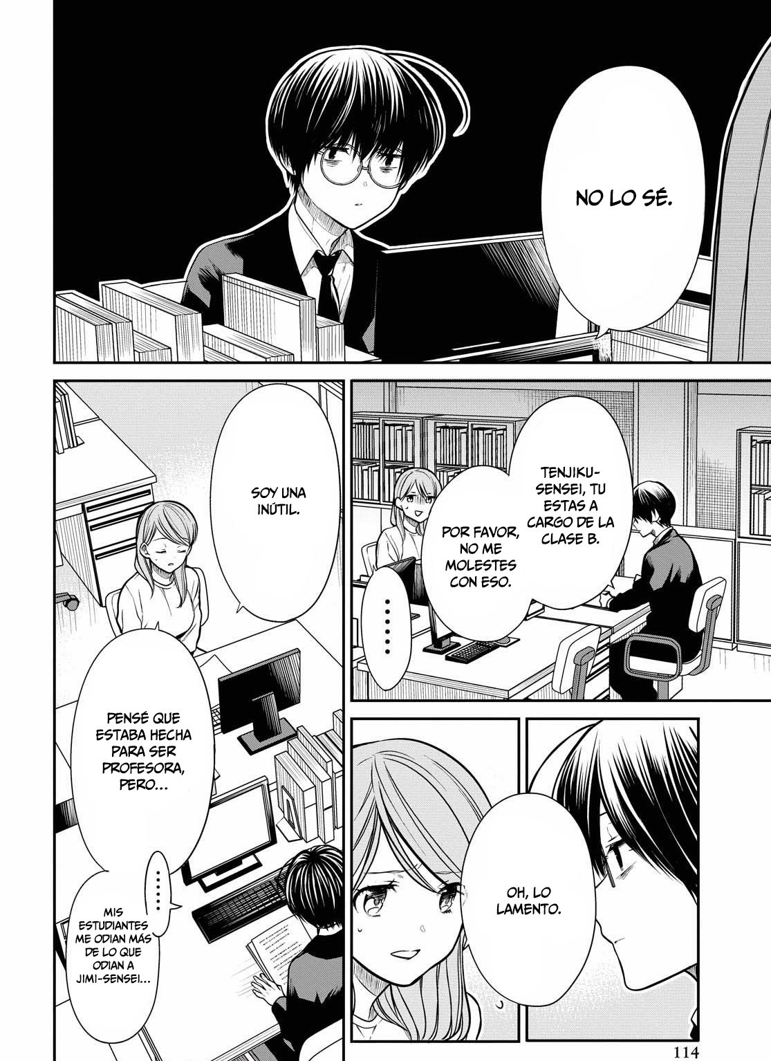 1-nen A-gumi no Monster Capitulo 38 página 20