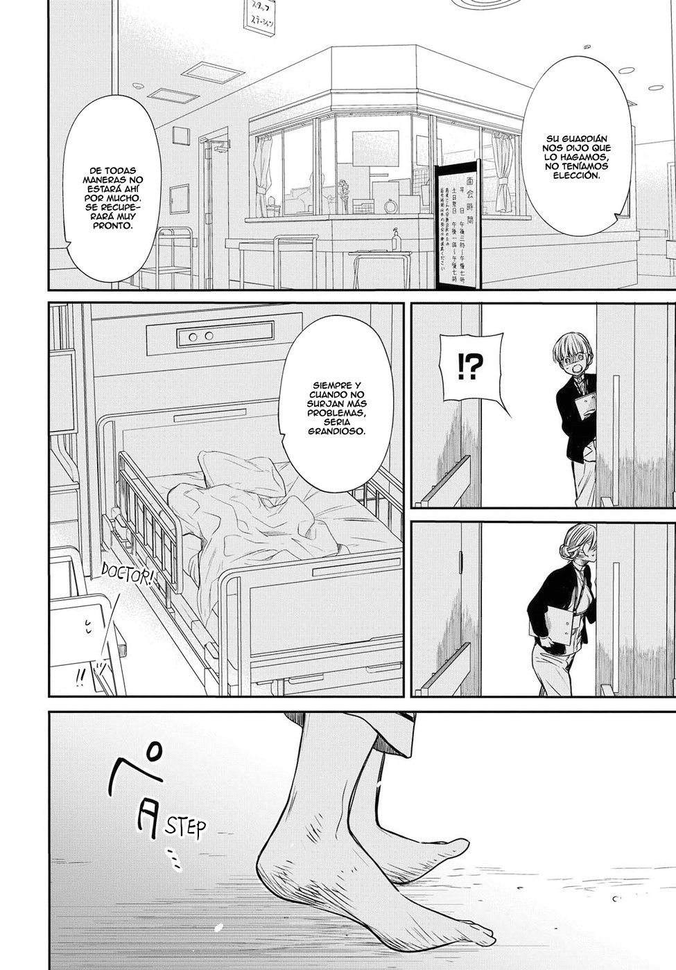 1-nen A-gumi no Monster Capitulo 4: Sensei, por favor no me abandone. página 14