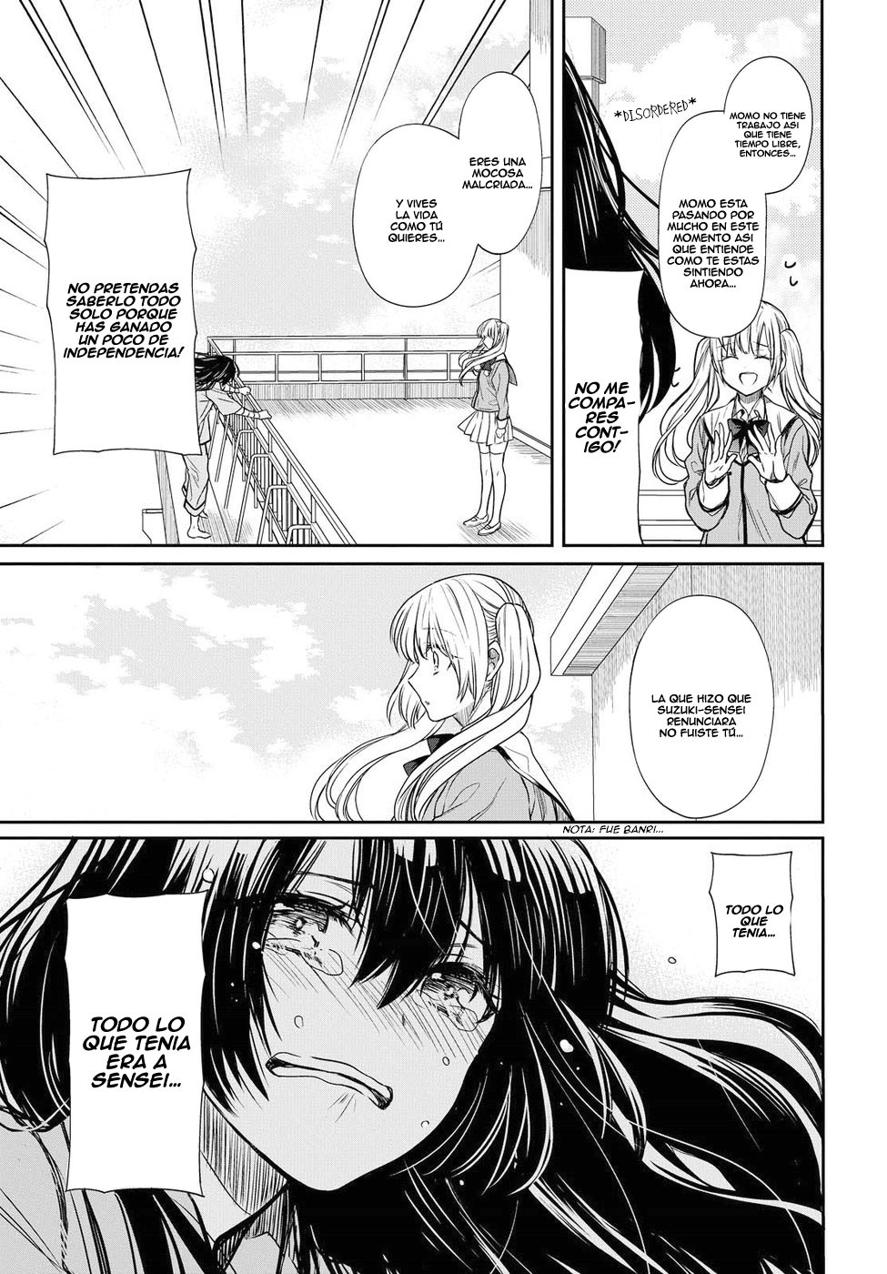 1-nen A-gumi no Monster Capitulo 4: Sensei, por favor no me abandone. página 21