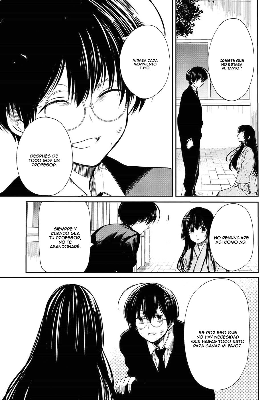 1-nen A-gumi no Monster Capitulo 4: Sensei, por favor no me abandone. página 32