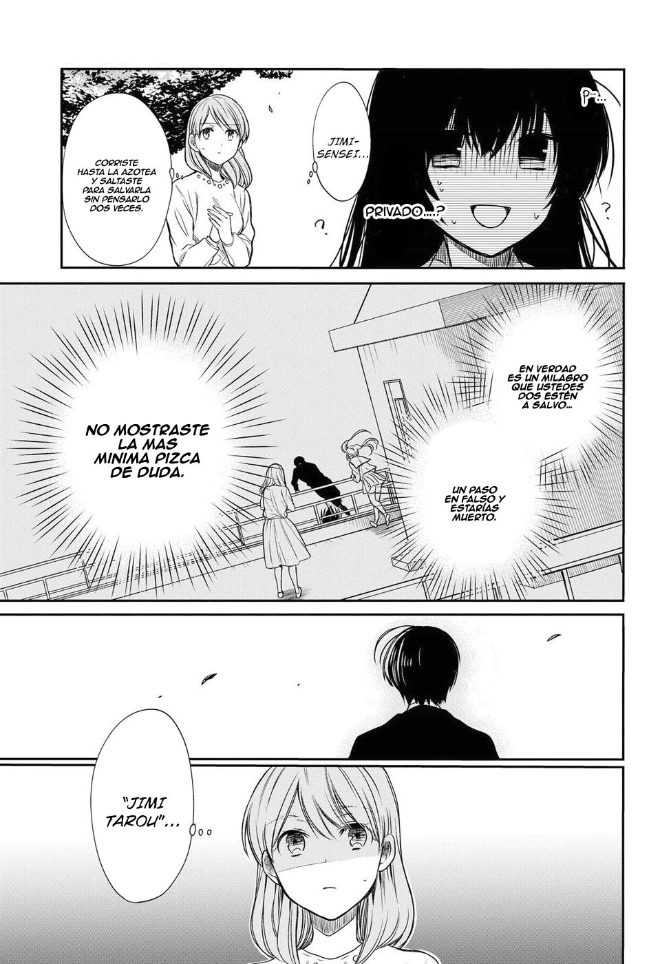 1-nen A-gumi no Monster Capitulo 4: Sensei, por favor no me abandone. página 34