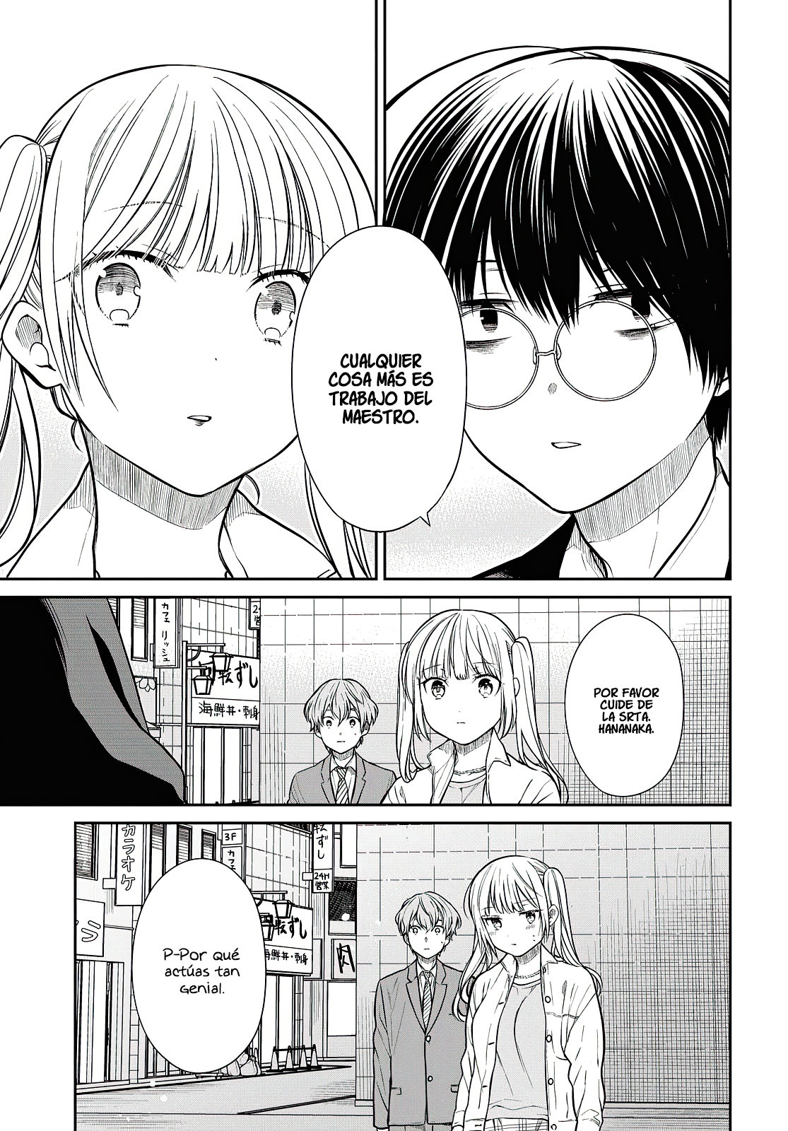 1-nen A-gumi no Monster Capitulo 40: ¿Sensei, debería irme? página 14