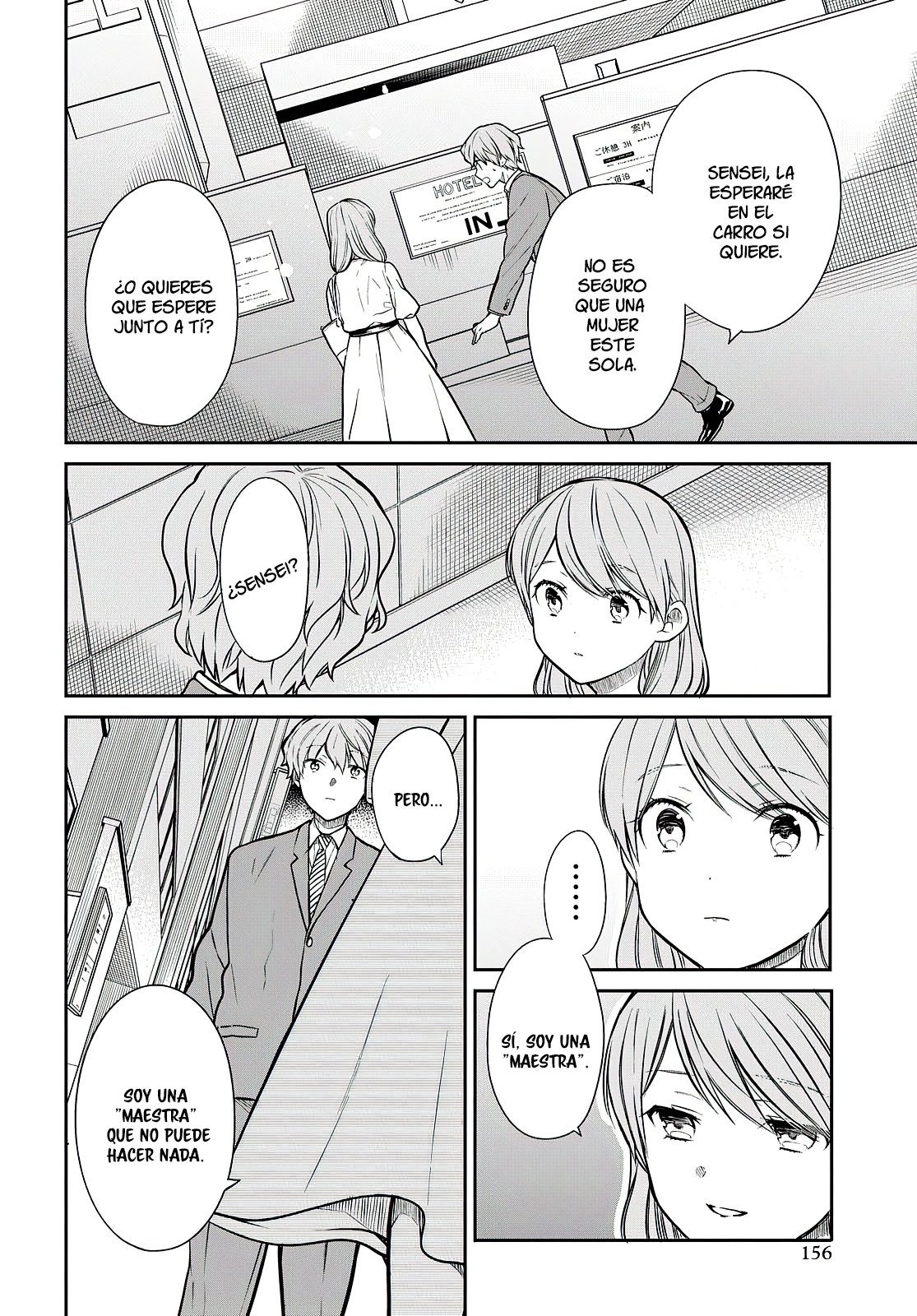 1-nen A-gumi no Monster Capitulo 40: ¿Sensei, debería irme? página 19