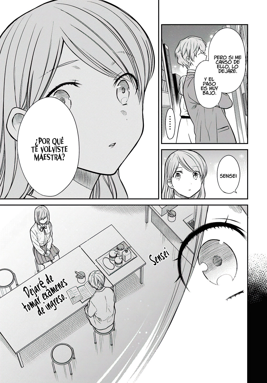1-nen A-gumi no Monster Capitulo 40: ¿Sensei, debería irme? página 22