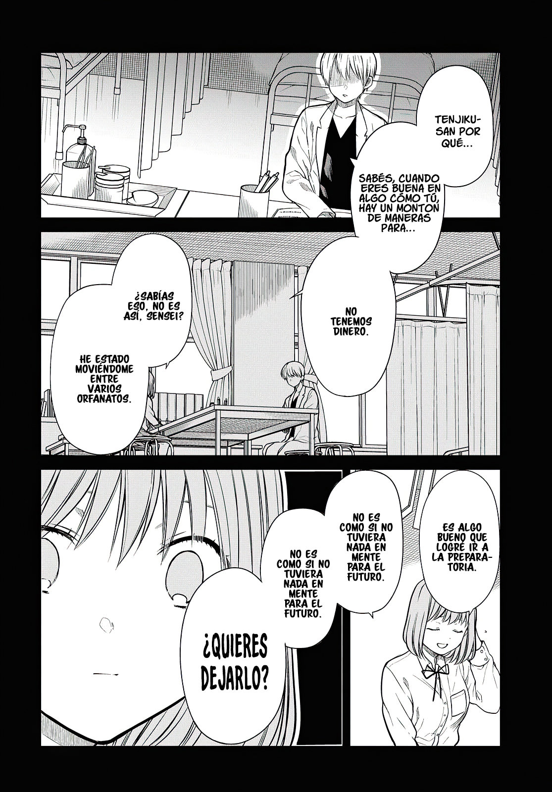 1-nen A-gumi no Monster Capitulo 40: ¿Sensei, debería irme? página 23