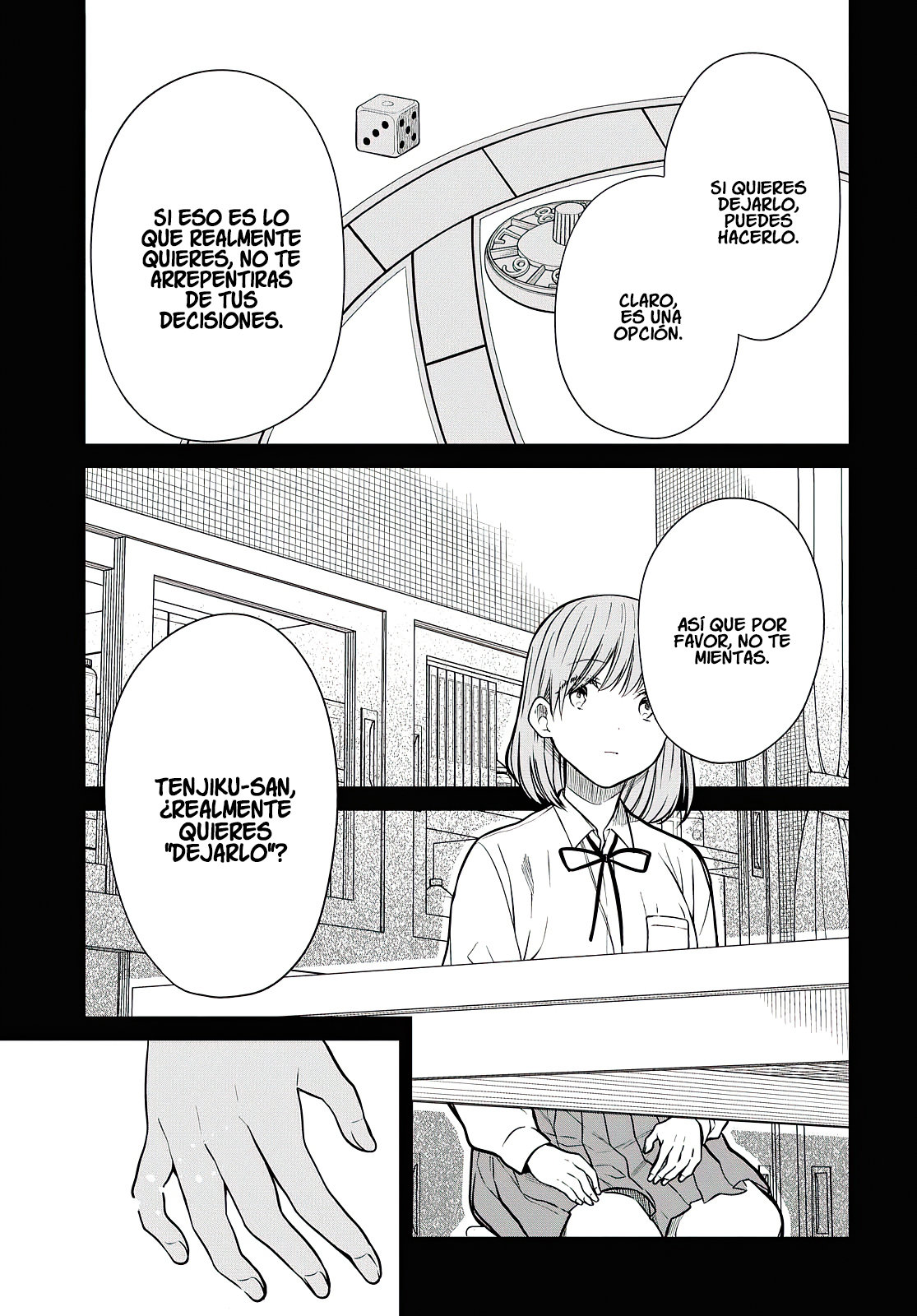 1-nen A-gumi no Monster Capitulo 40: ¿Sensei, debería irme? página 24