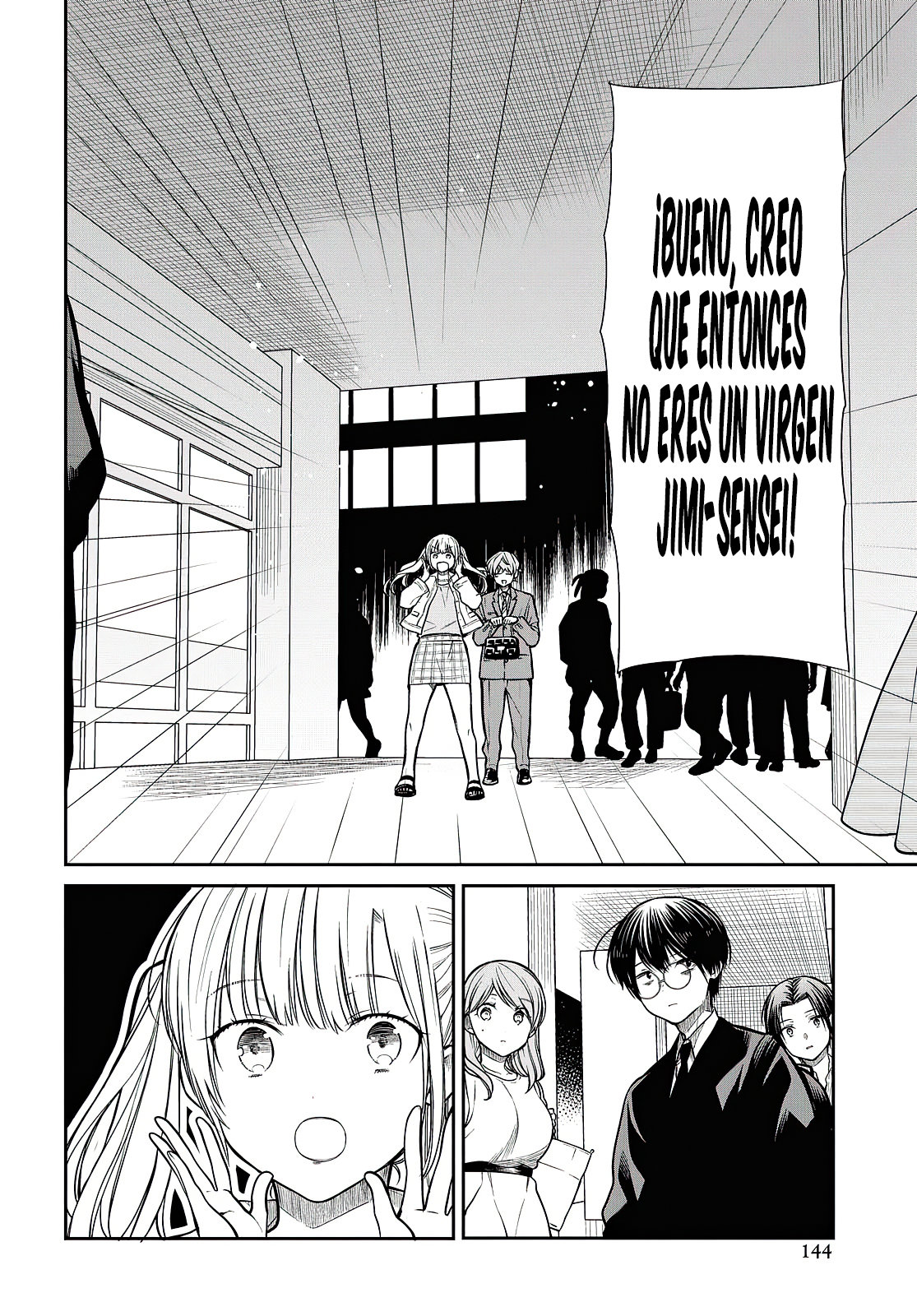 1-nen A-gumi no Monster Capitulo 40: ¿Sensei, debería irme? página 7