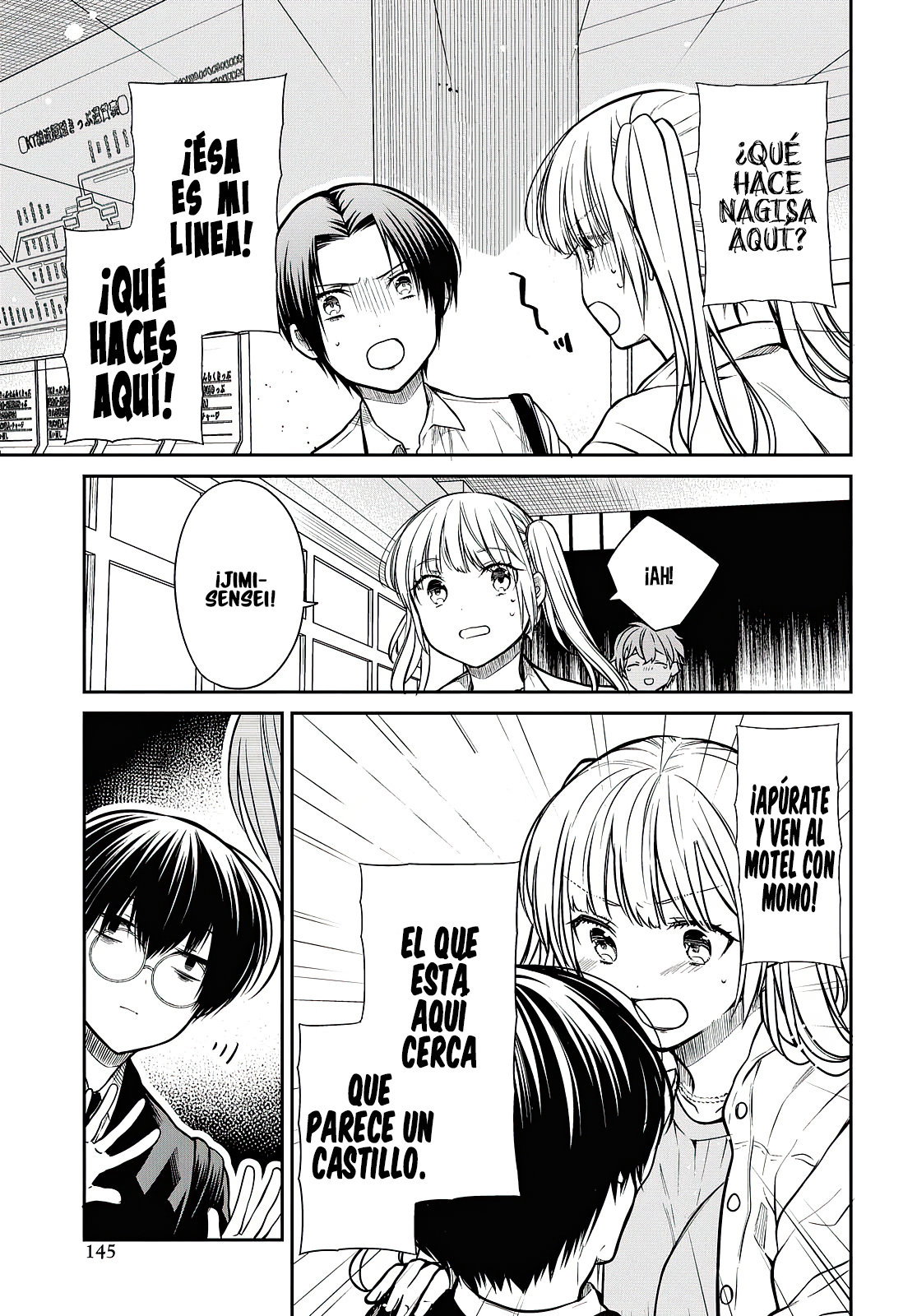 1-nen A-gumi no Monster Capitulo 40: ¿Sensei, debería irme? página 8