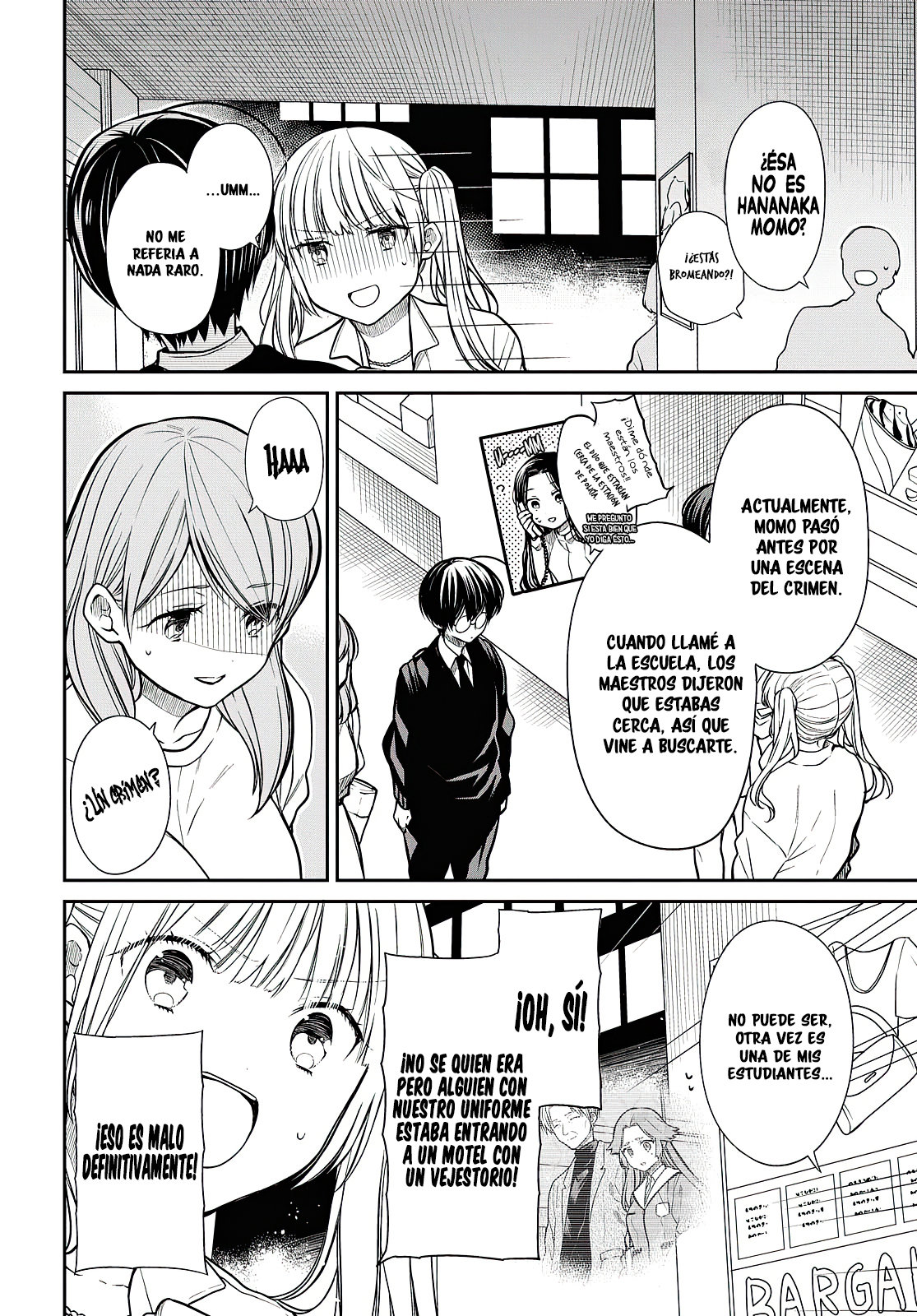 1-nen A-gumi no Monster Capitulo 40: ¿Sensei, debería irme? página 9