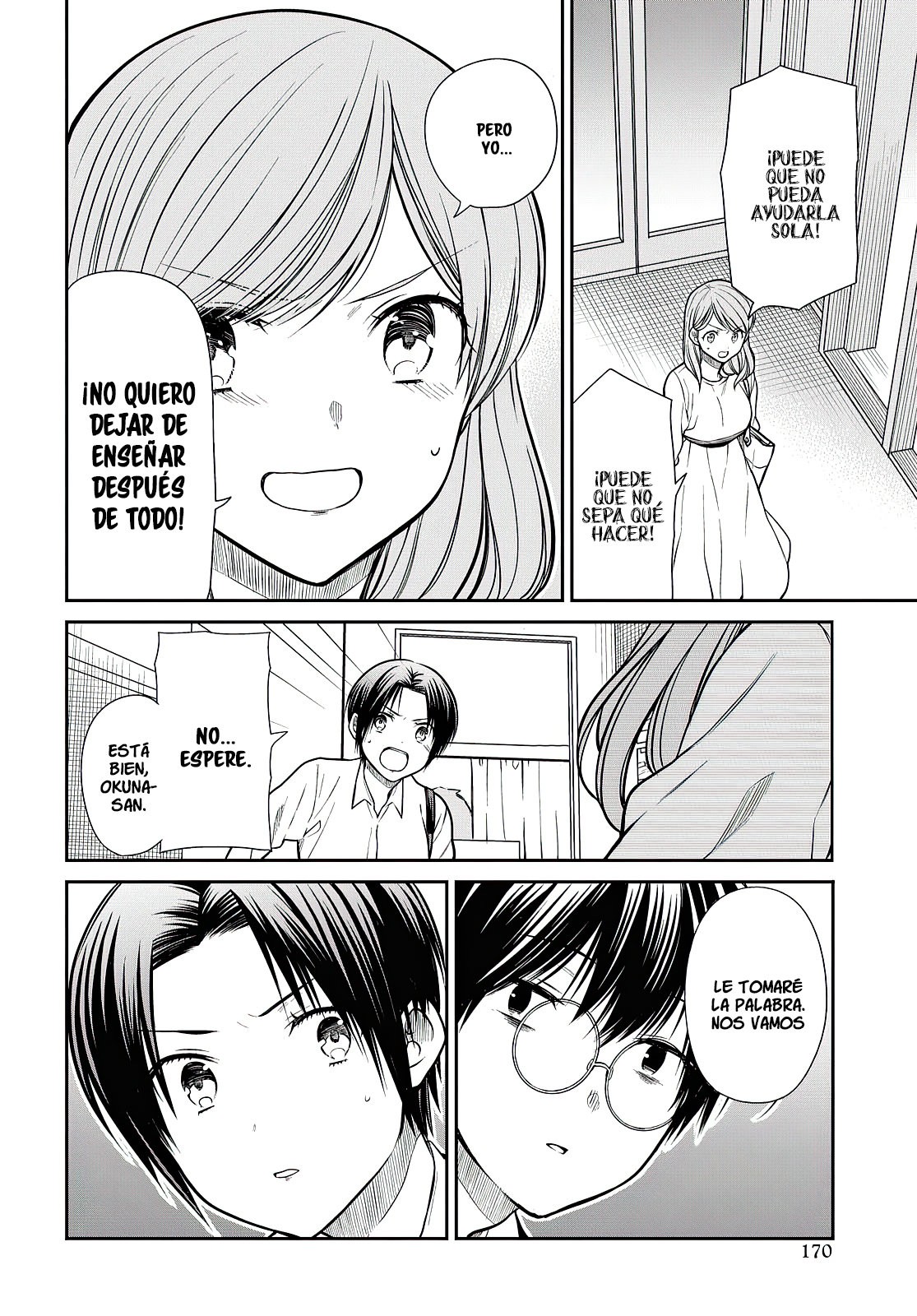 1-nen A-gumi no Monster Capitulo 41: Sensei, ¡no quiero renunciar después de todo! página 17