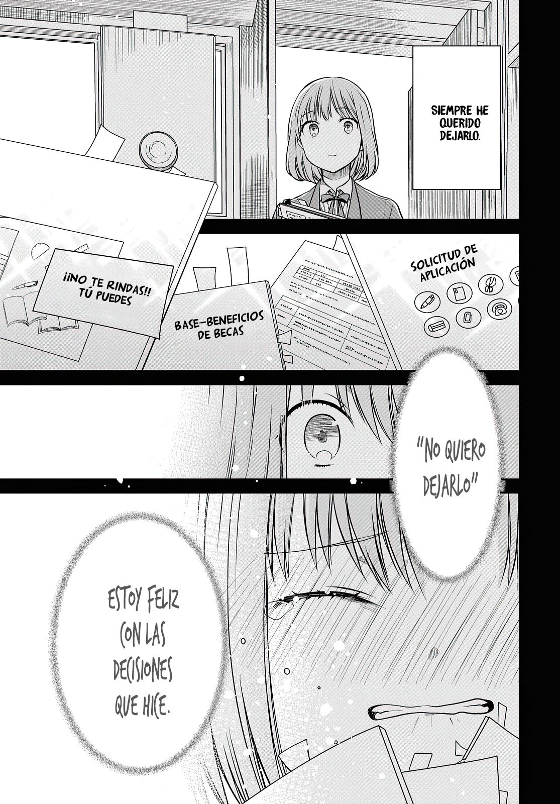 1-nen A-gumi no Monster Capitulo 41: Sensei, ¡no quiero renunciar después de todo! página 8