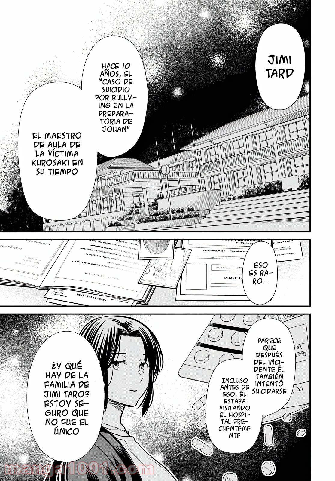 1-nen A-gumi no Monster Capitulo 42.2 página 20
