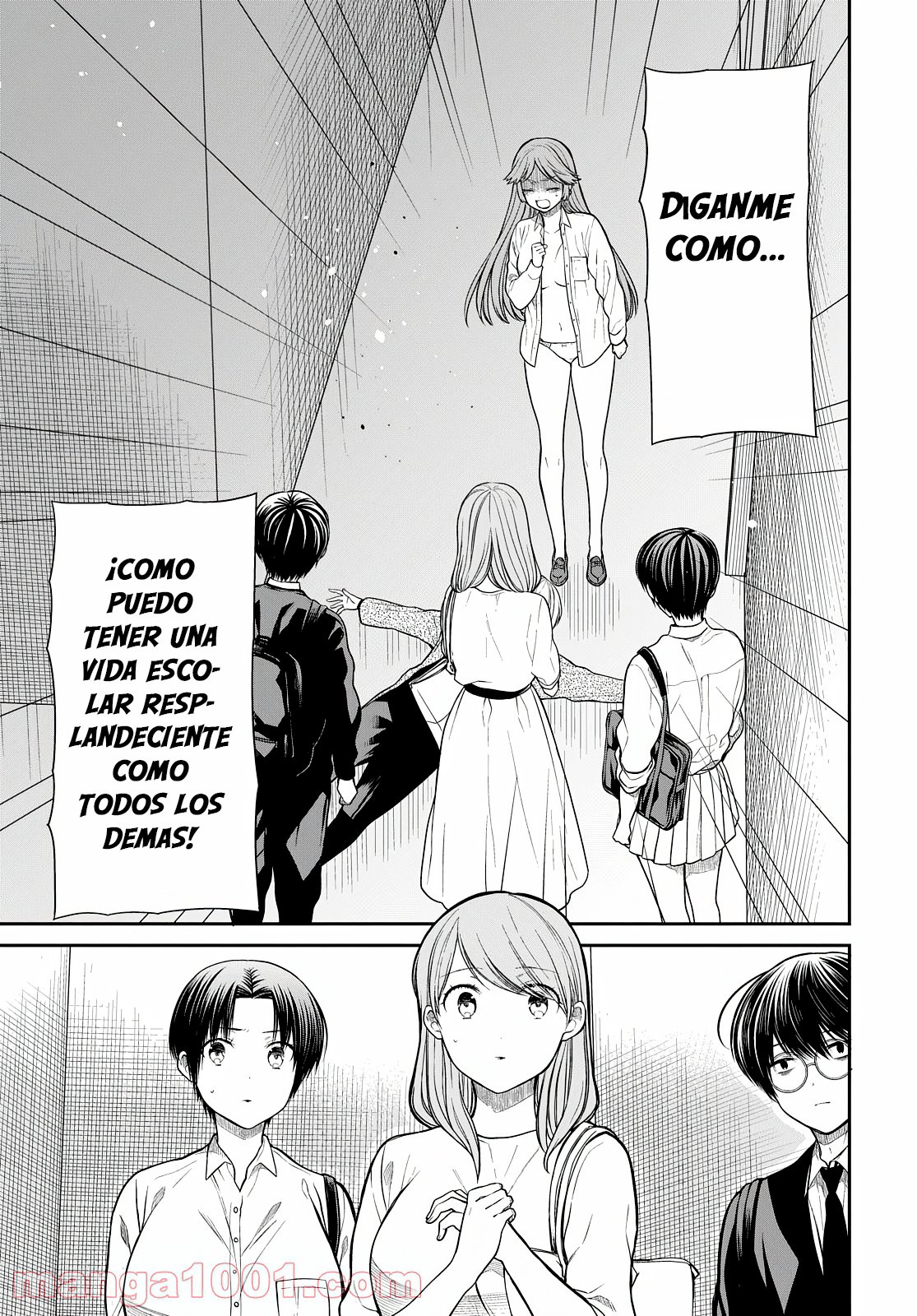 1-nen A-gumi no Monster Capitulo 42.2 página 4