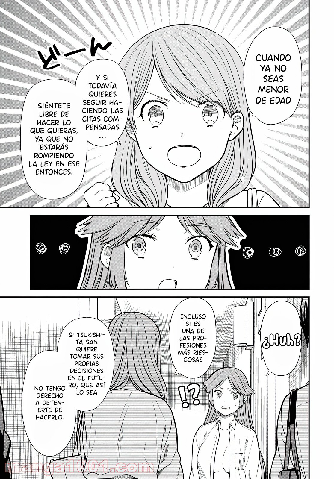 1-nen A-gumi no Monster Capitulo 42.2 página 8