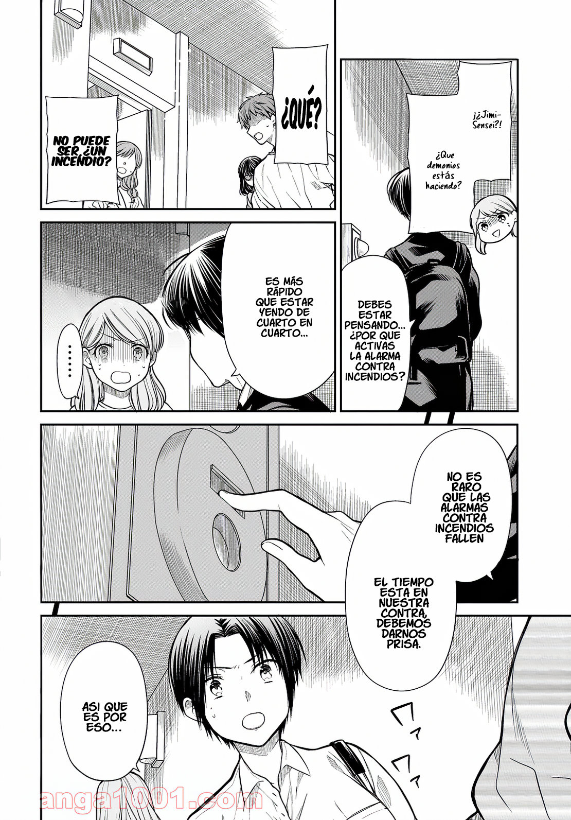 1-nen A-gumi no Monster Capitulo 42: sensei... ¿tomarás la responsabilidad? página 7