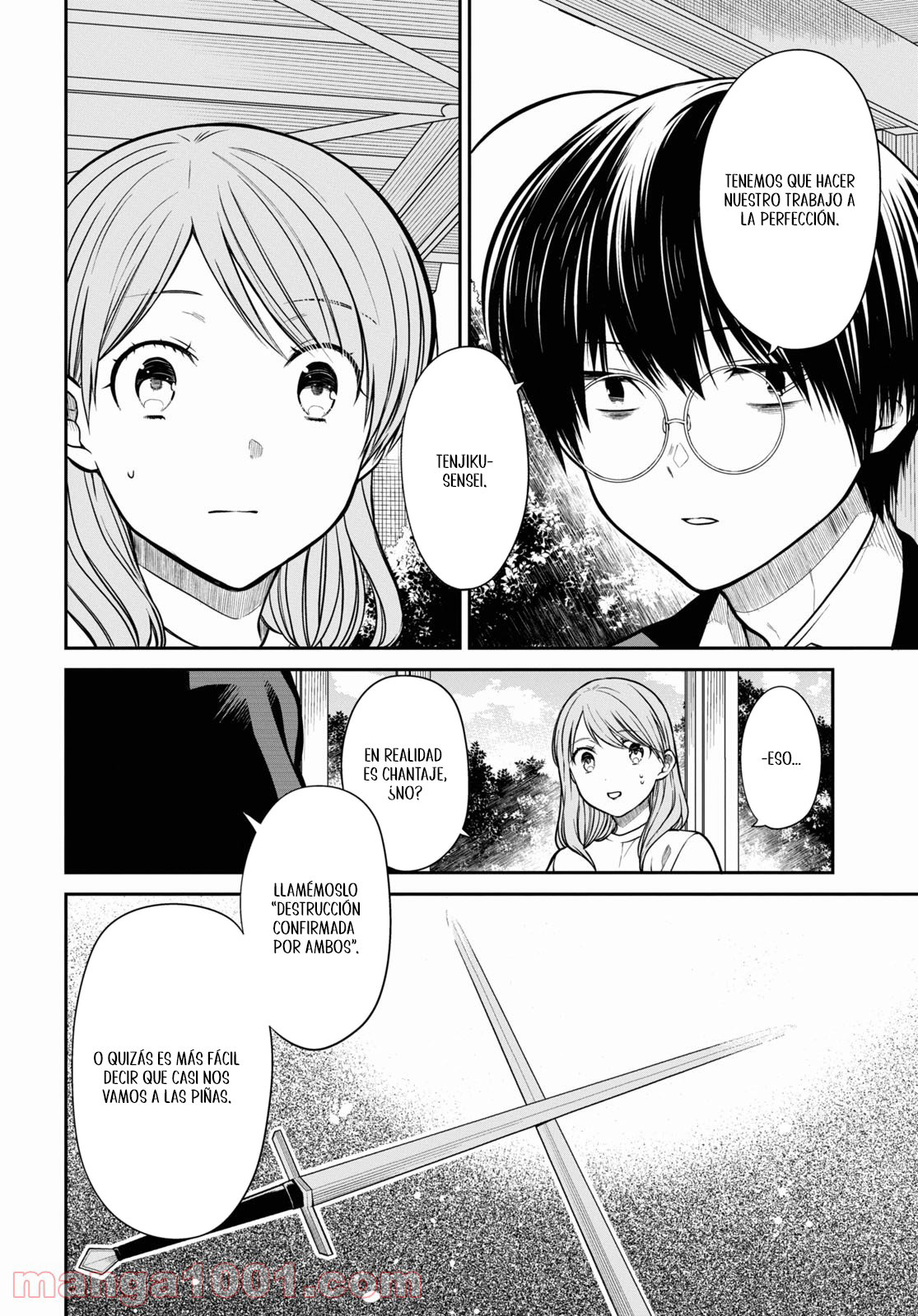 1-nen A-gumi no Monster Capitulo 43: ¿No vas a tomar la responsabilidad? página 19