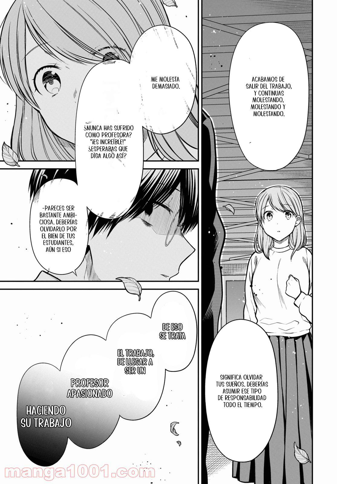 1-nen A-gumi no Monster Capitulo 43: ¿No vas a tomar la responsabilidad? página 24