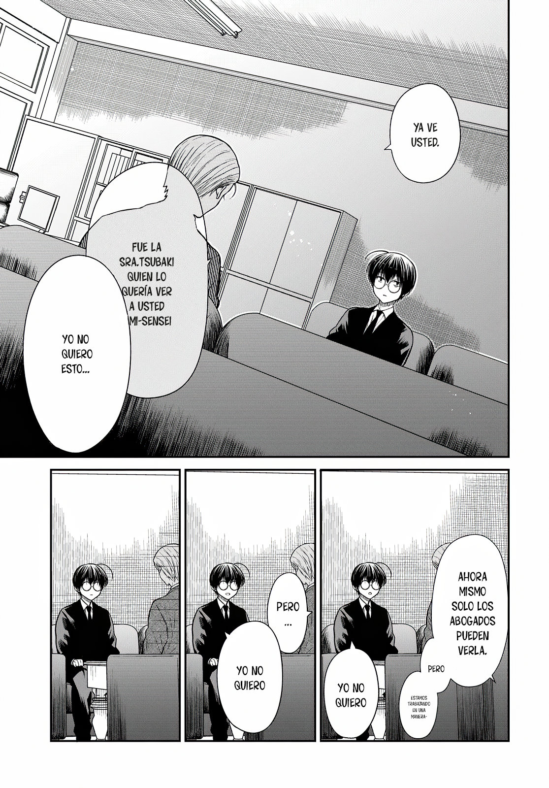 1-nen A-gumi no Monster Capitulo 44 página 8