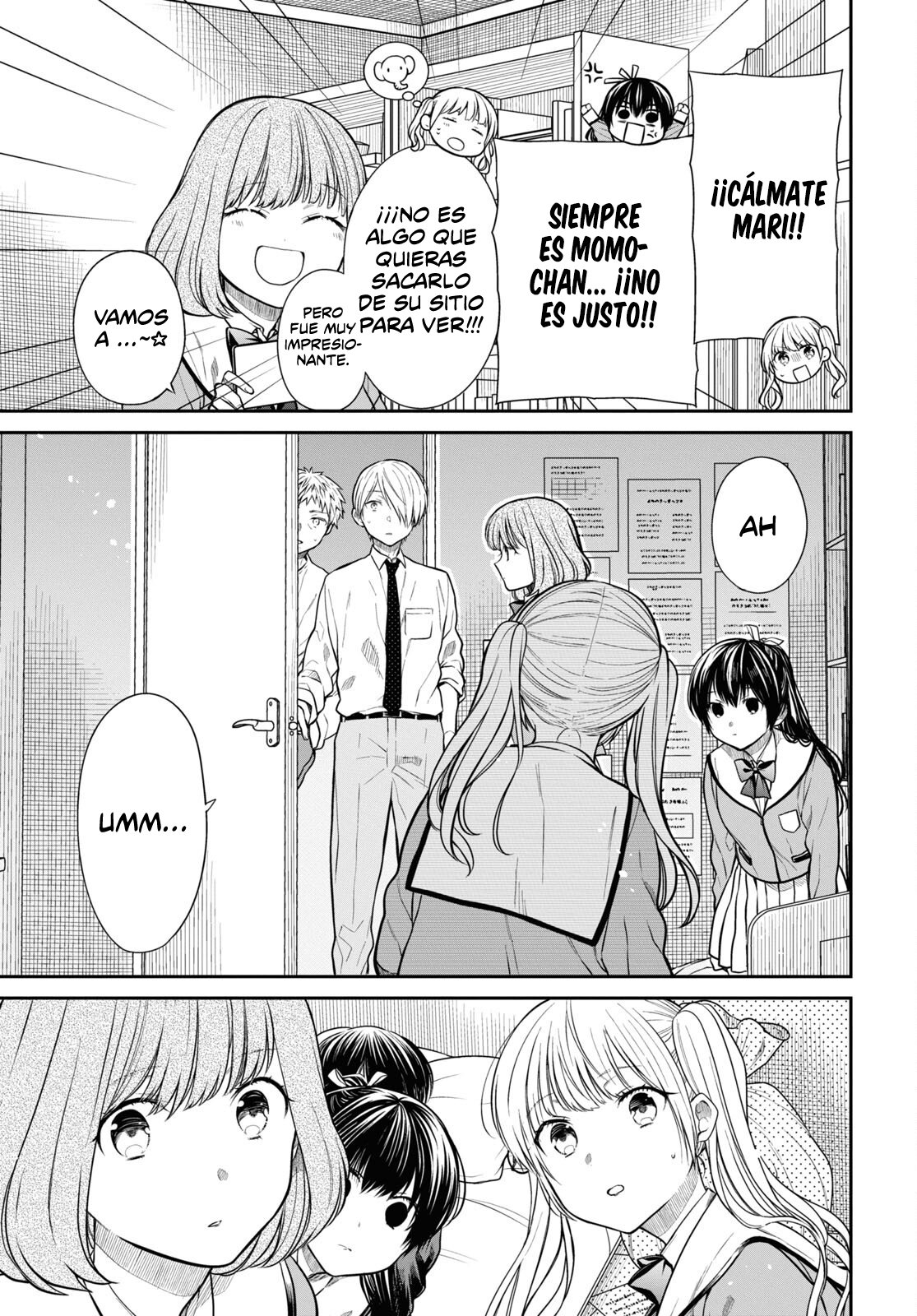 1-nen A-gumi no Monster Capitulo 47: sensei, estamos preocupados. página 10