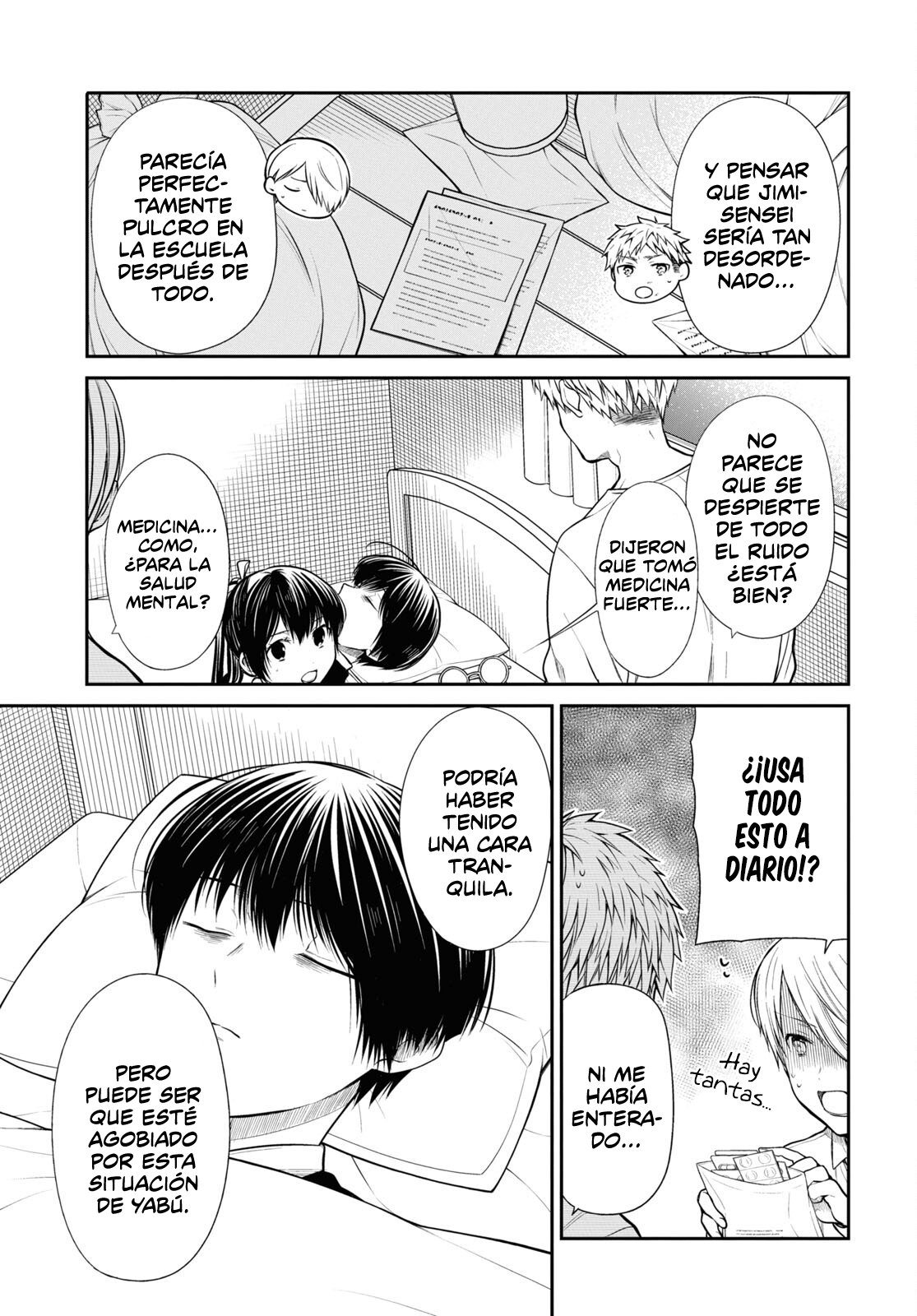 1-nen A-gumi no Monster Capitulo 47: sensei, estamos preocupados. página 12