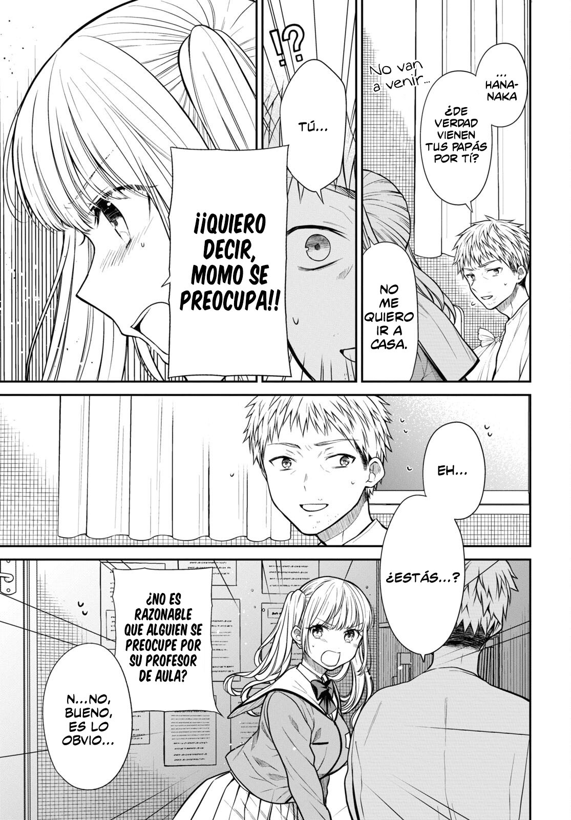 1-nen A-gumi no Monster Capitulo 47: sensei, estamos preocupados. página 16